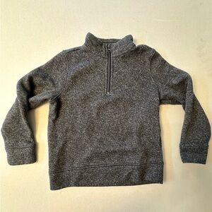 Old Navy Kids Gray Half-Zip Sweatshirt